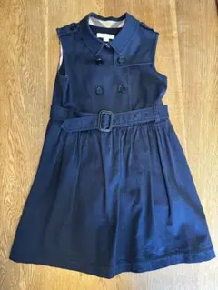 【訳あり】バーバリー　トレンチワンピース　8Y 128cm