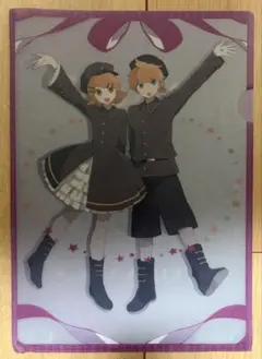 【鏡音リン・レン】A4クリアファイル