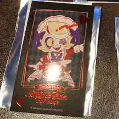 ハズビンホテル チャーリー 箔押しカード アニメイトカフェ