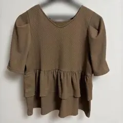 レディース半袖　Petit Fleur プチフルール　ブラウスのサムネイル