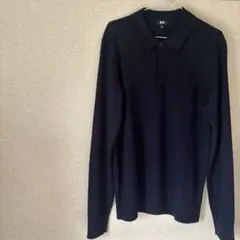 メリノニットポロセーター ニット