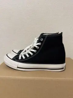 CONVERSE ALL STAR ブラックハイカットインヒール（値下げ交渉可）