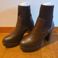 AZUL by MOUSSY ブラウン サイドゴアブーツ LL 新品未使用