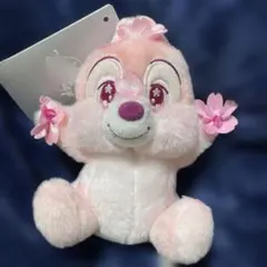 ディズニーストア デール　ぬいぐるみキーチェーン サクラハイライト