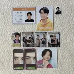 鈴木悠仁 WiNK UP Duet 厚紙 カード 切り抜き