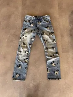 Levi's PREMIUM デニム ディズニー ミッキーマウス コラボ W28