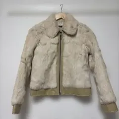 IUP ベージュ ファーコート ジャケットのサムネイル