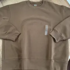 新品未使用 ユニクロ UNIQLO:C オーバーサイズスウェットシャツ ブラウン