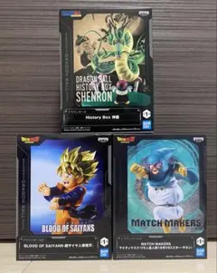 ドラゴンボール フィギュア　3点セット　孫悟天　神龍　マイティマスク