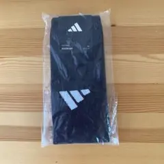 adidas サッカーソックス ブラック/ホワイト L（28cm〜30cm）