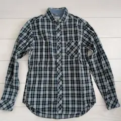 back number 長袖 チェックシャツ メンズ Sサイズ Right-on