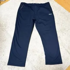 FILA 暖パン　裏起毛　３Ｌ　ネイビー