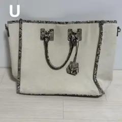 U アングル キャンバストートバッグ