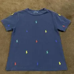 POLO Ralph Lauren 総柄ポニー刺繍 Tシャツ　ブランド子供服
