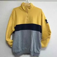 nautica 裏起毛ハーフジップスウェット