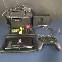 Nintendo Switch 本体 グレー（箱あり）おまけプロコン付き - メルカリ