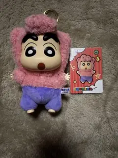 新品　トップトイ　クレヨンしんちゃん　キーホルダー　ぶりぶりざえもん　着ぐるみ