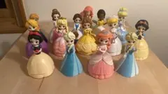ディズニープリンセス／カプキャラヒロインドール15体