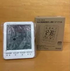 MAG 電波目覚まし時計 T-751 WH-Zのサムネイル