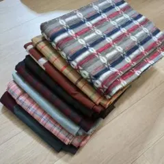 凜*飴様 3385 ウール着物おまとめ8着！リメイク•お稽古用など☆