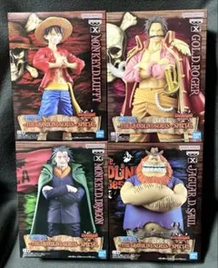 ワンピースDXF4点セット　ルフィ、 ロジャー、ハグワール・D・サウロ、ドラゴン