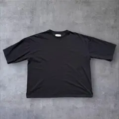 ダファー　COOLMAX 2LAYERS OVER SIZE TEE 黒　Lのサムネイル