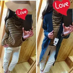 ★新品ボーダーinner★