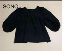 【最終値下げ】SONO☆デザイントップス　シアートップスのサムネイル