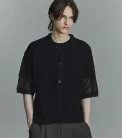 ショートスリーブメッシュシアーポロシャツ　2