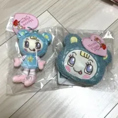 メゾピアノ ブルーベリエ popup ぬいぐるみチャーム もこもこポーチ