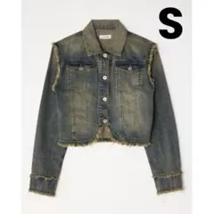 【LAGUA GEM 】CUT OFF COMPACT デニムジャケット