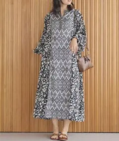 大きいサイズ ロングワンピース