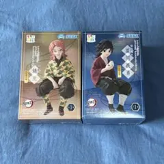 鬼滅の刃　ちょこのせ　錆兎　義勇　フィギュア　6点セット アニメ「鬼滅の刃」より、並べて楽しいセガの“Xross Link”シリーズに