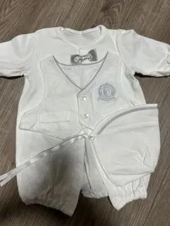 ホワイトセレモニースーツ ベスト付き