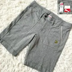 ✨新品タグ付✨プーマ スウェット ハーフパンツ グレー L レディース
