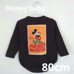 Disney baby ロンパース 80cm ミッキー レトロ アメカジ
