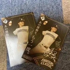 北海道日本ハムファイターズ 福岡ソフトバンクホークス上沢直之 クラシックシリーズ