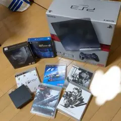 PlayStation 3 本体 + 縦置きスタンド + ゲームソフト6本