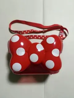 ポップコーンバケット　ミニー　リボン型