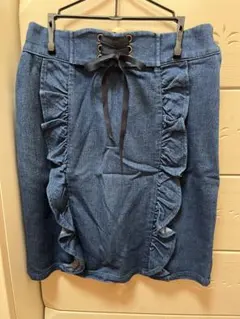 デニム　スカート