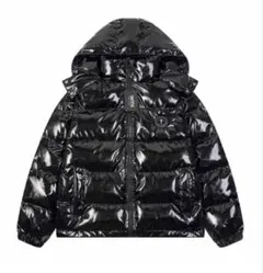 トラップスター　ダウン　黒光沢　Sサイズ