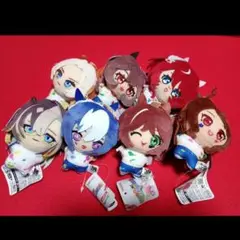 ７種　ウマ娘 プリティーダービー ペインタースタイル ナムコ ちびぐるみ