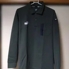PUMA 長袖ポロシャツ ワークウェア PW-3024A ポケット付き