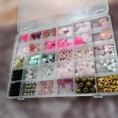 ビーズセット 多色 収納ケース付き