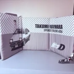 頭文字D◇グラくじ◇ Wチャンス賞◇第5弾 ハート 缶バッジ◇藤原拓海