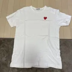 PLAY COMME des GARÇONS ハート刺繍 Tシャツ XL