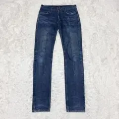 DIET BUTCHER SLIM SKIN ピンタック デニム L ヒゲ 加工のサムネイル