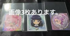 【プリキュア】プリキュアオールスターズウエハース　ステッカー3枚まとめ売り