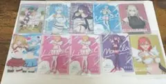 2.5次元の誘惑 ウエハース　10枚まとめ売りとその他アイドルカード複数枚