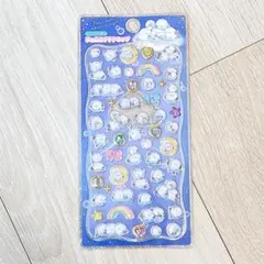 シマエナガ　ジュエルプチドロップステッカー　シール